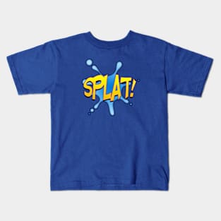 Splat Comic Book Emoji Kids T-Shirt